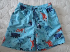 Kinderhose kurzes Bein -Badehose Gr. 122/128 aus 100 % Polyester 