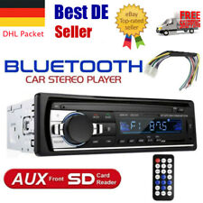 AUTORADIO MIT BLUETOOTH FREISPRECHEINRICHTUNG USB AUX SD MP3 1DIN Fernbedienung