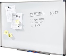 Whiteboard Schreibtafel Magnettafel Tafel Wandtafel Master of Boards 80x110cm 