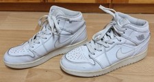 Gern getragene Nike Jordan 1 Mid Gr. 37,5 Used Abgerockt Liebhaber Sammler
