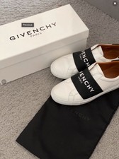 GIVENCHY Paris Webbing Schuhe Kalbsleder Weiß GR 43,5 Urban Street Senker Nike