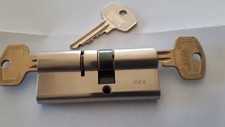 DOM Zylinderschloss - Sicherheitsschloss 70 mm - 3 Schlüssel - 3GK18 - gebr.