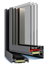 Decalu 88, Alu, Aluminium Fenster, super Preis/Leistung - top Lieferzeit - Polen