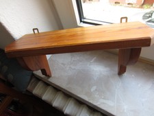 Wandregal klein Kiefernholz 36 cm