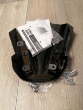  Puig 7015N Windschutzscheibe Cockpitverkleidung für Yamaha MT-07 2014, Schwarz,