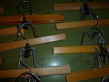 15 Holz Hosenspanner, Kleiderbügel