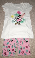 Mädchen Minnie Mouse Set Gr 110 2 teilig ? Hose T Shirt Sommer Kinder Kleidung