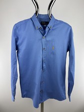 Ralph Lauren Hemd Gr. S Herren Poloshirt T-Shirt Hemden Polo Weiß Blau