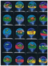 KRD CH Serie  Nr. 83 C und D Dinosaurier III