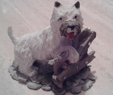 Deko Figur Hund West Highland Terrier Westie