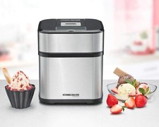 ROMMELSBACHER IM 12 Eismaschine Speiseeis, Frozen, Yogurt,  LCD-Anzeige) schwarz