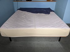 Wasserbett komplett, 160x200cm, 2 Matrazen, guter Zustand