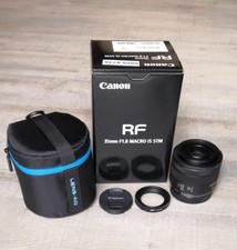 Canon RF 35mm F1.8  MACRO IS STM inkl. Zubehörpaket
