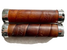 Brooks Slender Leather Grips  - braun 130mm