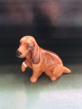 Vintage Royal Doulton Bone China Cocker Spaniel Hund mit Verband am Bein K9