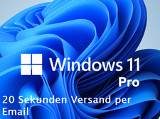Microsoft Windows 11 Pro Professional  64 Bit Schlüssel Key DE