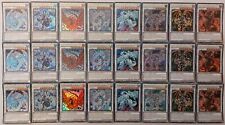Trishula Brionac Sternenstaubdrache Rosendrache großes Yugioh Synchro Karten Set