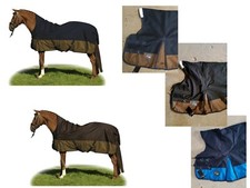 HKM Florenz Highneck Weidedecke Gr. 115 - 165 Regendecke mit Fleece