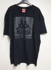 Kappa T-Shirt, Gr. XXL, Schwarz, Herren-Shirt / Sport-Shirt