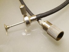 Drahtauslöser mit Feststeller und Leica-Glocke Glocke  ca. 15cm lang