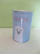 Spardose " Schön, dass es dich gibt " Blechdose