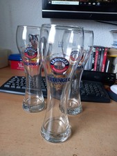 Weizenbiergläser Erdinger Weißbier 0,5 Liter mal 3