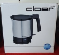 Cloer Wasserkocher 4700 - 1,5 Liter - 1800 Watt - Farbe Schwarz