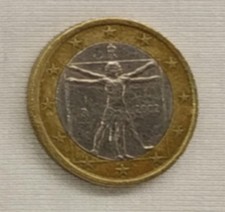 (45) Italien 1 Euro Kurs-Münze 2002
