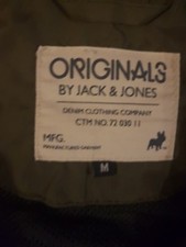 ? Tolle Jacke "Originals Jack and Jones" Männer Übergang Windbreaker gr. M ?