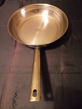 Thekla große Bratpfanne INOX 18/10 Edelstahlpfanne o.Deckel-ca30x6,5cm-Induction