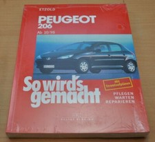 PEUGEOT 206 ab 10/1998 Buch Motor Benziner Diesel Reparaturanleitung SWG 121 