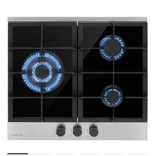 Glas Gaskochfeld 3 flammig Klarstein