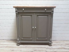 15927 Anrichte Halbschrank massiv Kiefer 1,20 m im Gründerzeitstil