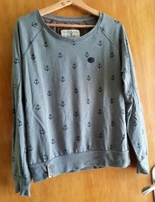 Orig. Naketano " THE POET´S CHOICE " - Herren Langarmshirt in grau - Gr. L