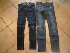 *2X HOLLISTER&ABERCROMBIE Jeans Größe W 25 L 29*SEHR GUTER ZUSTAND*LOW WAIST*TOP