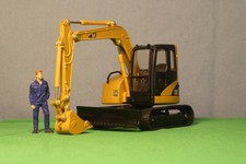 Caterpillar Cat308C CR Mini-Kettenbagger mit Tieflöffel Norscot 55129 M=1:50 OVP