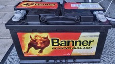 Banner Running Bull AGM 80Ah 58001 Autobatterie 12V Starterbatterie Batterie KFZ