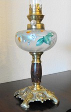 ALTE PETROLEUMLAMPE JUGENDSTIL