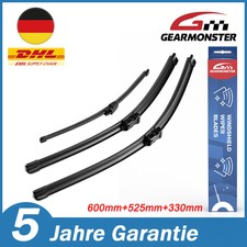 SCHEIBENWISCHER VORNE + HINTEN Komplett für VW TIGUAN | TYP 5N | BJ 2007 - 2016