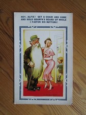 Bamforth Comic Postkarte "Hey, Alfie! bekommen einen Stuhl..." D Tempest Nr. 4392 nicht verbuchte