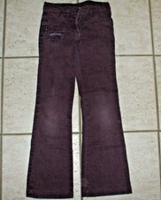 Jeans-Mädchen Stretchjeans *Here+There by C&A* Hose-Bootcut-Gr.140-Plaumenrot