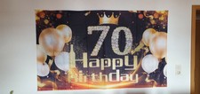 Banner 70. Geburtstag