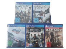 ps4 spielepaket Need for Speed Assassins Creed Mad Max