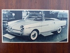 NSU Sport Prinz Spider, Salon Genf, Front, Abbildung, 1961