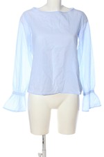 TONNO & PANNA Langarm-Bluse Damen Gr. DE 34 blau Casual-Look