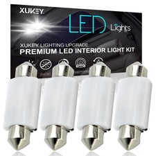 DE 4STK LED 12V SMD Soffitte 39mm 38mm Weiß Innenraum Lampe Beleuchtung Auto KFZ