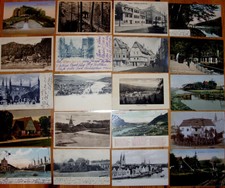 865 alte Ansichtskarten Deutschland vor 1945 mit 60x Feldpost, viele um 1900