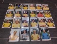 22x Sammelbilder 70-71 Borussia Dortmund BVB 1970 Bergmann Fußball Sticker Held 