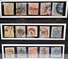 Österreich Klassik - Erstausgaben 1-5 X als auch Y & Lombardei/Venetien 1-5 X