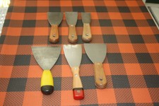 Konvolut Spachtel - Holz-Maler-Tapetenspachtel